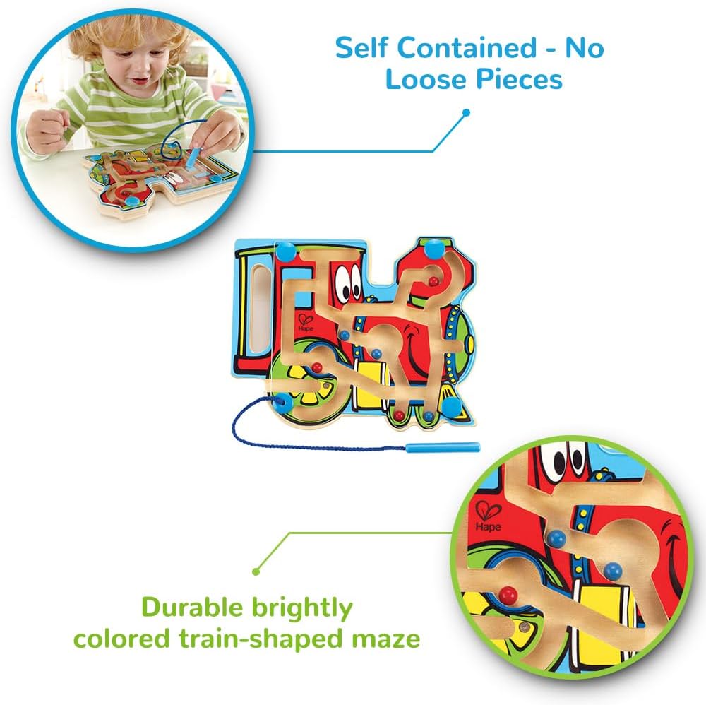 - Choo Choo Tracks Magnetic Wooden Maze Puzzle