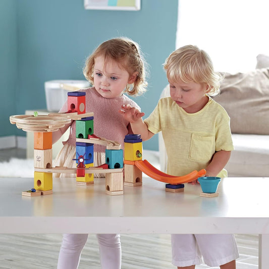 International Quadrilla Mega Skatepark Marble Run Attachment, 17 Pieces, Multicolor (E6023)