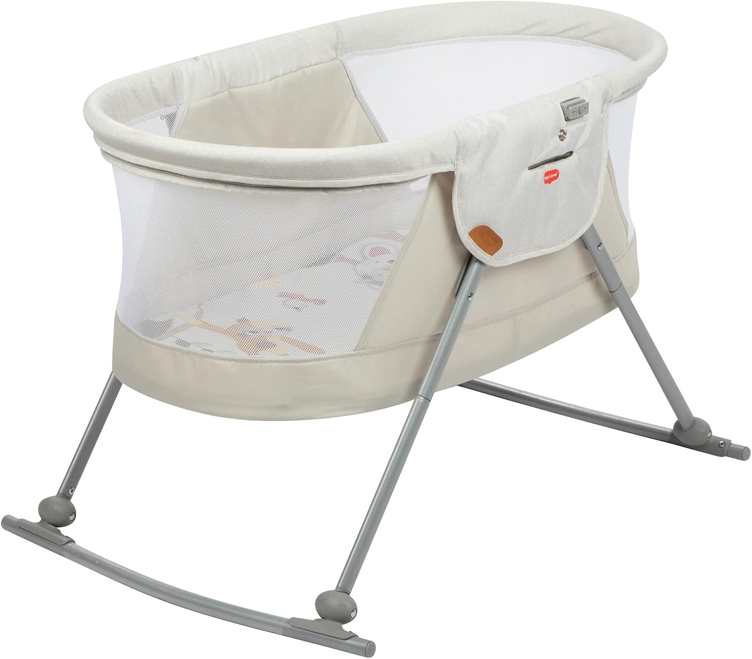 2-In-1 Take along Deluxe Bassinet, White