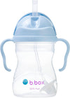 Sippy Cup with Fliptop Straw, Drink from Any Angle | Weighted Straw, Spill Proof, Leak Proof & Easy Grip | BPA Free, Dishwasher Safe | for Babies 6M+ to Toddlers (Bubblegum, 8 Oz)
