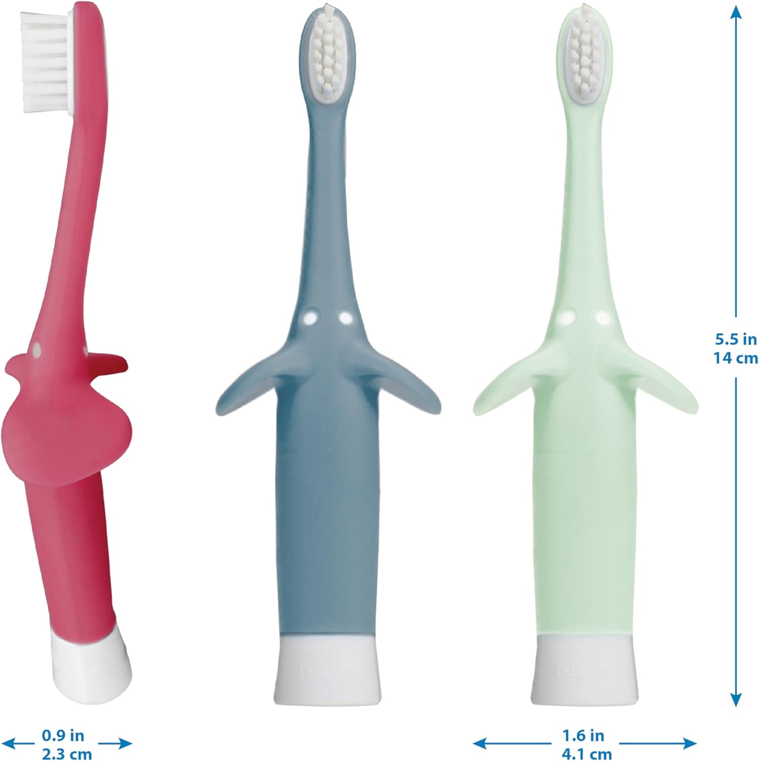 Infant-To-Toddler Toothbrush,Blue