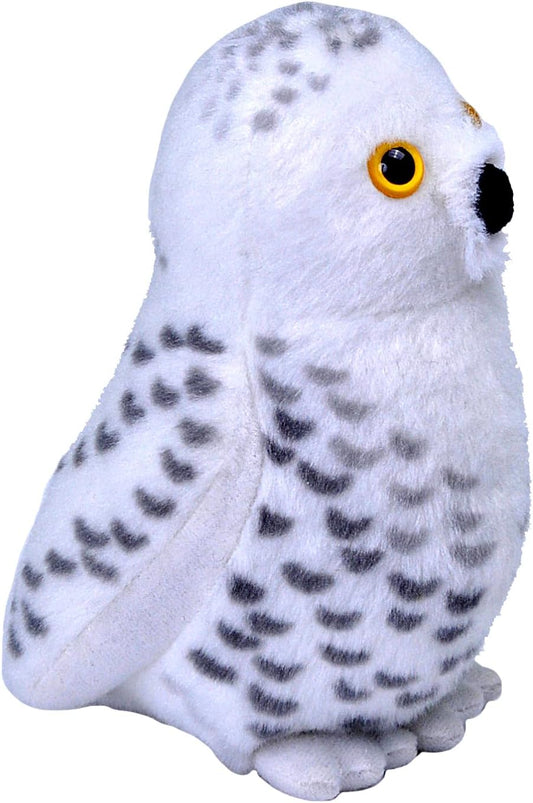 19493 Audubon Birds Snowy Owl with Authentic Bird Sound, Stuffed Animal, Bird Toys for Kids & Birders
