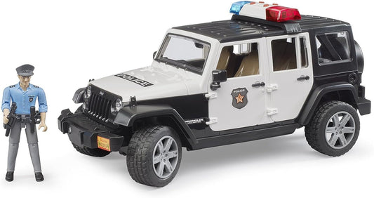 Jeep Wrangler Unlimited Rubicon Police Car with Policeman