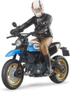 63051 Ducati Scrambler Desert Sled with Driver Vehicles-Toys