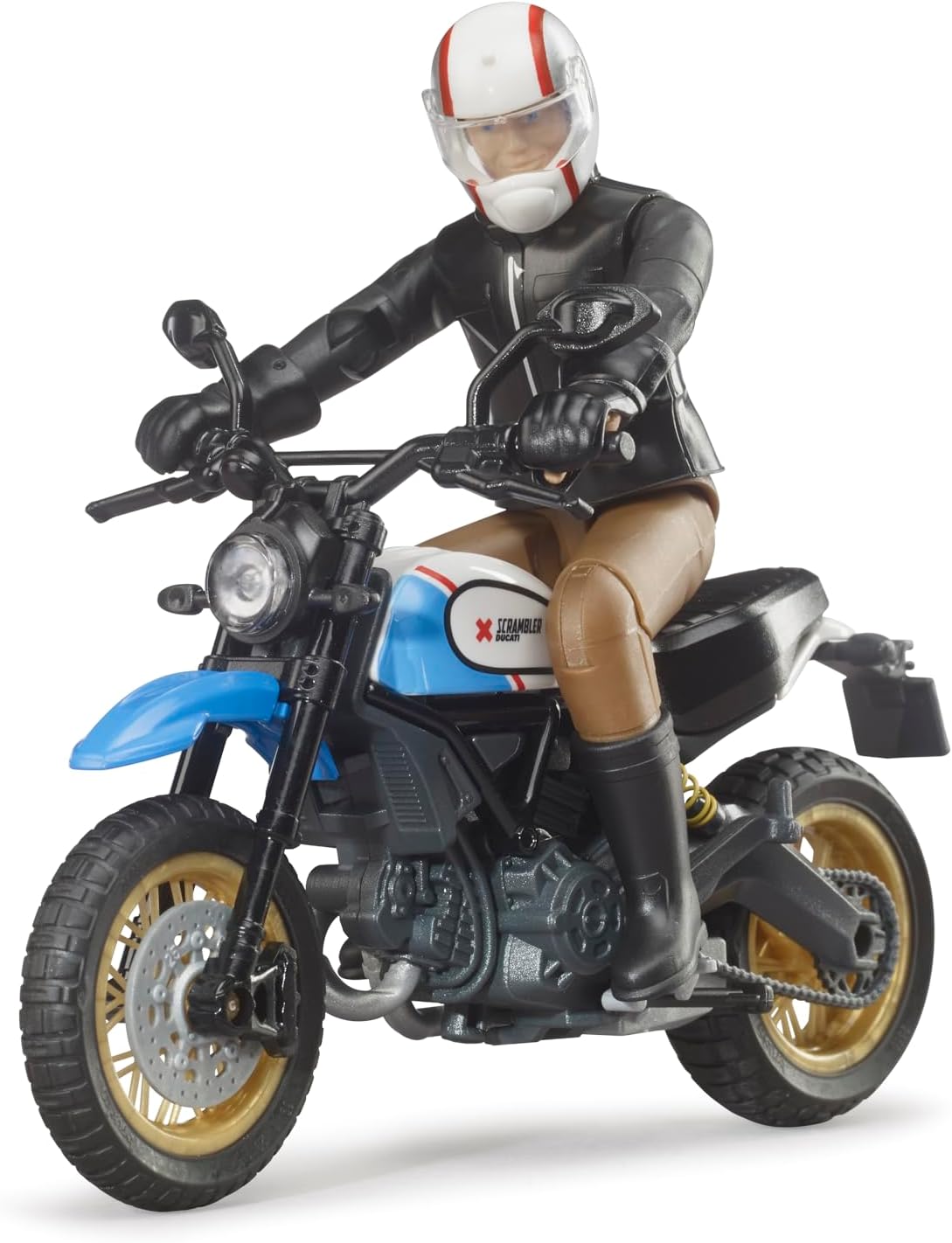 63051 Ducati Scrambler Desert Sled with Driver Vehicles-Toys