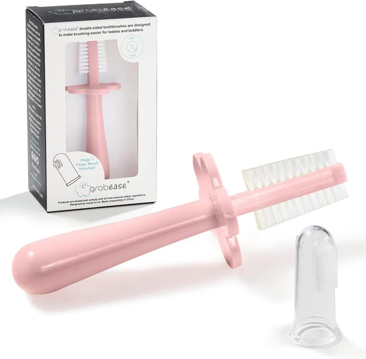 Double Sided Toothbrush (Blush)