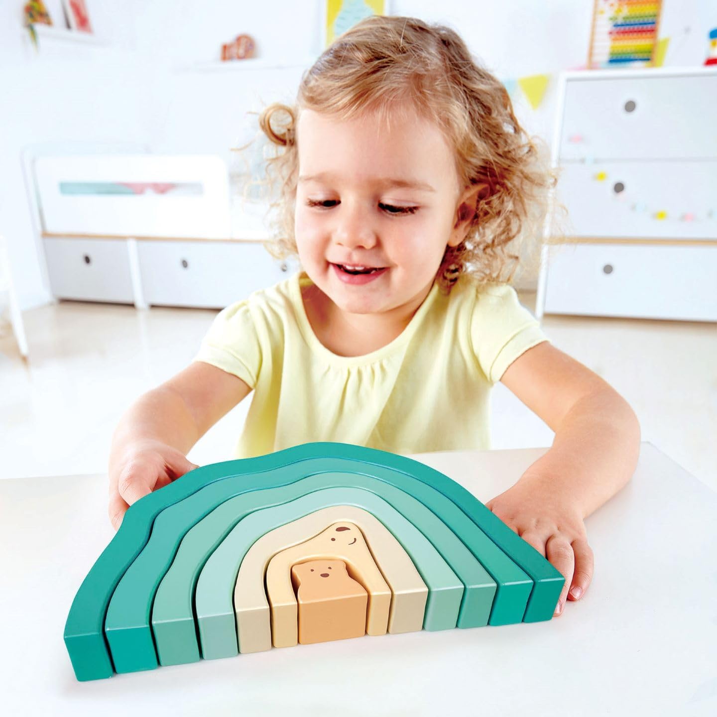 - Arctic Polar Bear Stacking Blocks