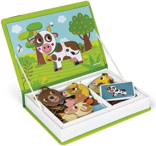 Magnetibook Animals, Multi 19 X 4 X 26 Cm / 7.5 X 1.6 X 10.2 In.