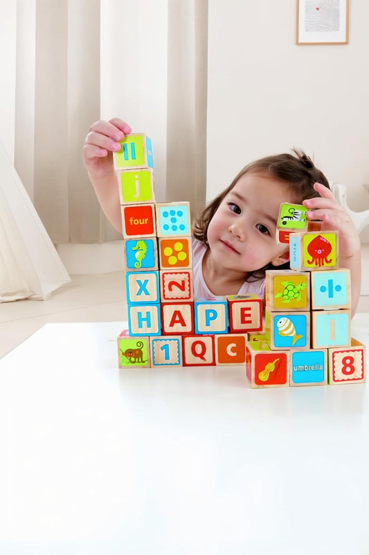 ABC Wooden Stacking Blocks
