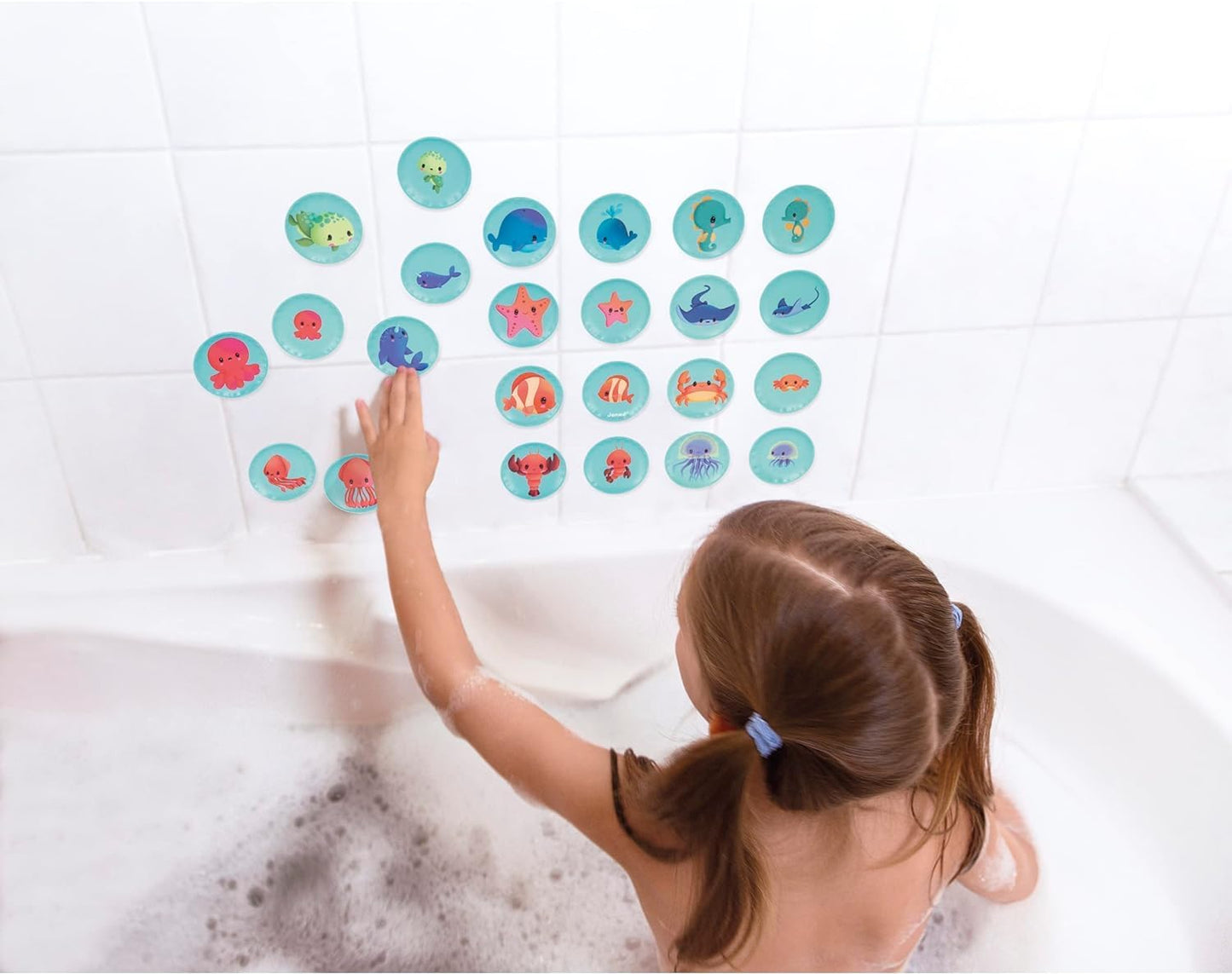 - Memory Game - Baby Animals - Bathtime Toys - Discovery and Early-Development - for Boys and Girls - from 24 Months + - Multilingual - J04723