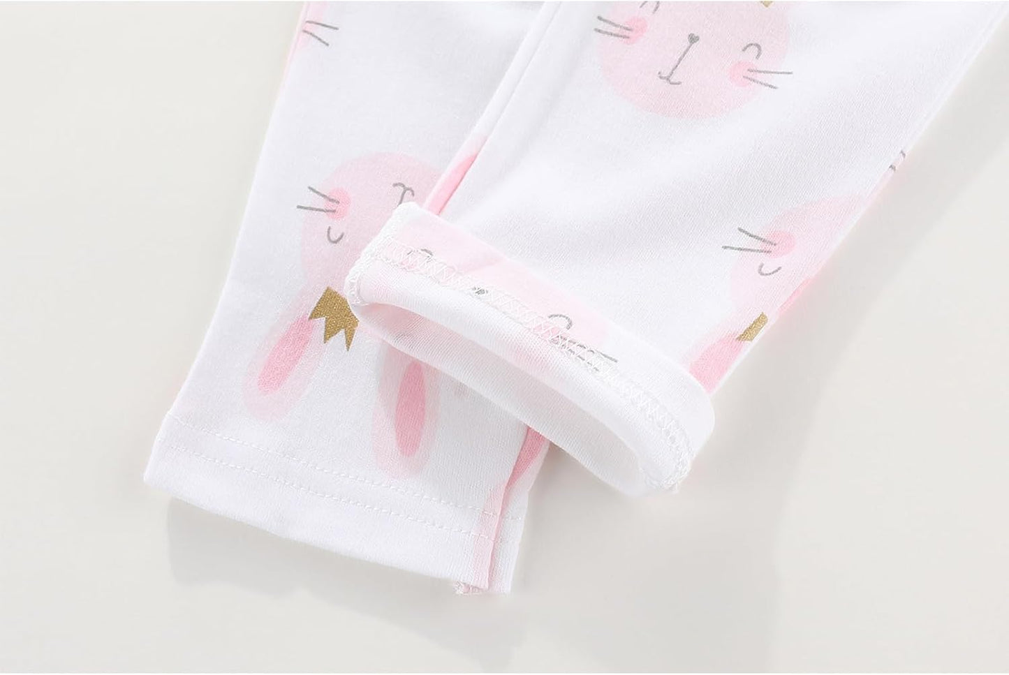 Unisex Baby Boy Girl Pants Sets Cotton Soft Infants Bottoms Casual 5 Pack 0-12 Month Babies' Leggings