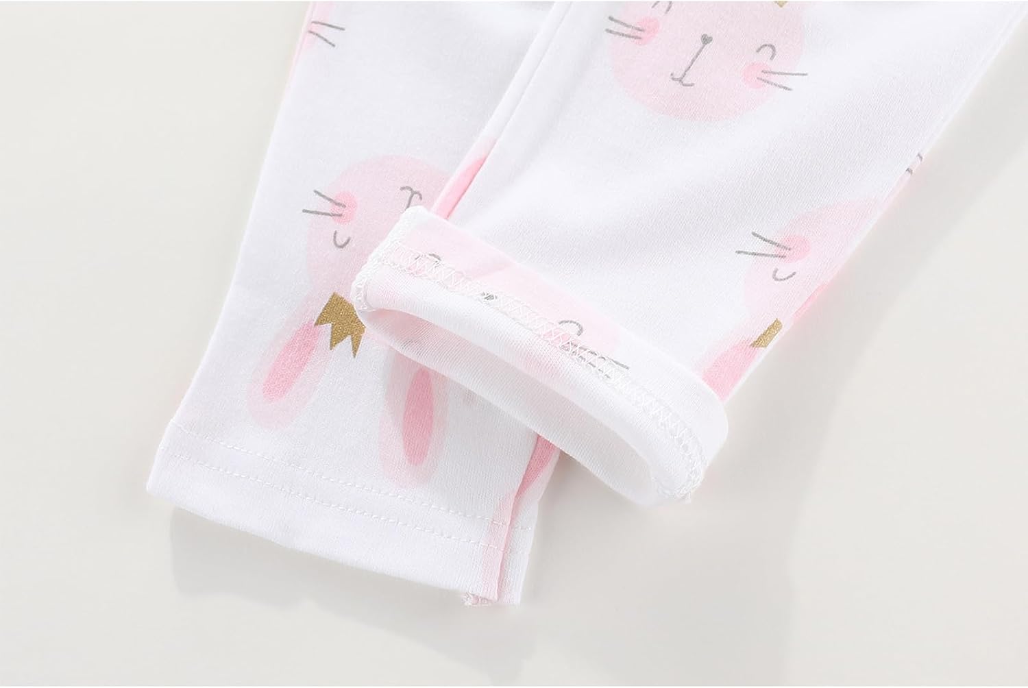Unisex Baby Boy Girl Pants Sets Cotton Soft Infants Bottoms Casual 5 Pack 0-12 Month Babies' Leggings