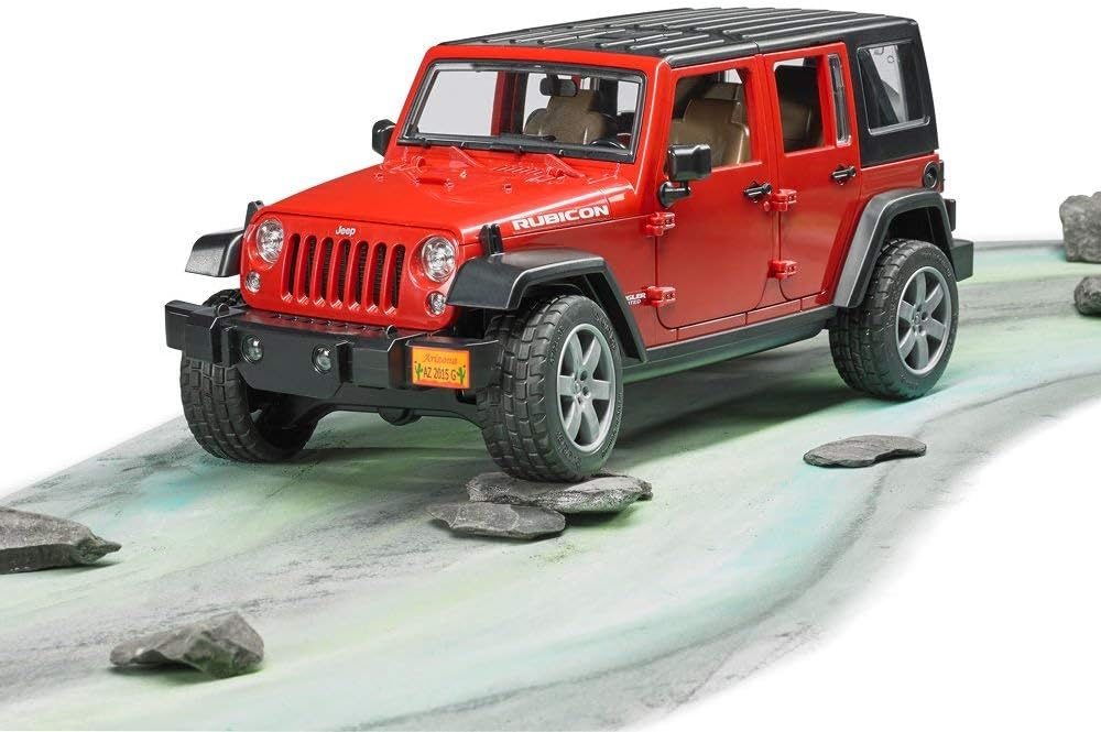 02525 Jeep Wrangler Unlimited Rubicon, Red