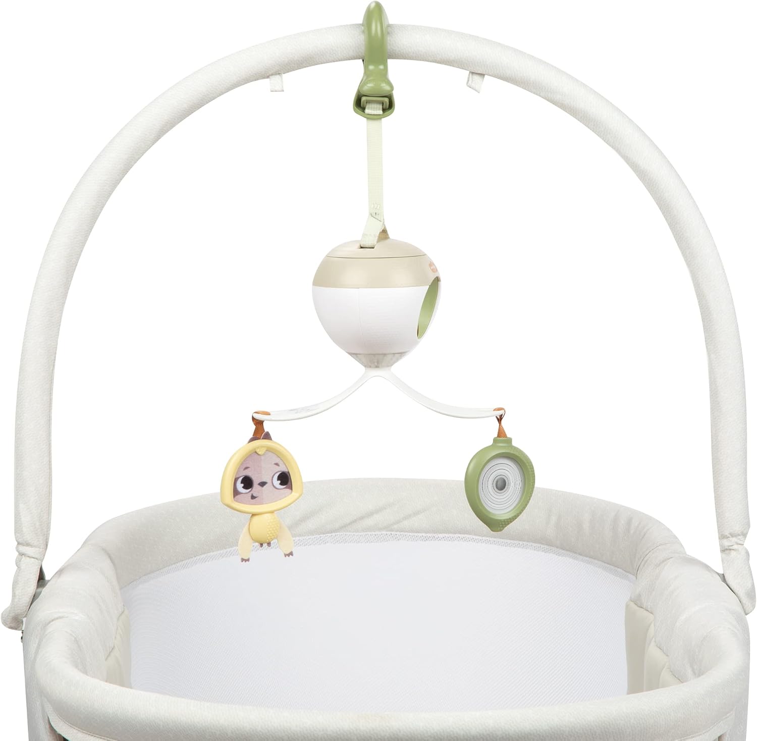 2-In-1 Take along Deluxe Bassinet, White