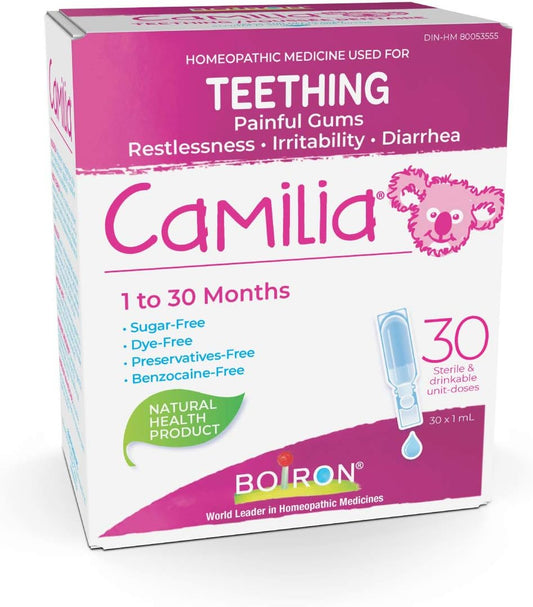 Camilia Baby Teething Relief Medicine, 30 Count (Pack of 1)