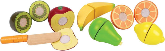 Fresh Fruit Wooden Kitchen Play Food Set