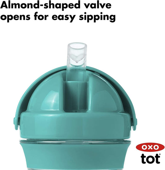 Transitions Straw Cup, Teal, 9 Ounce