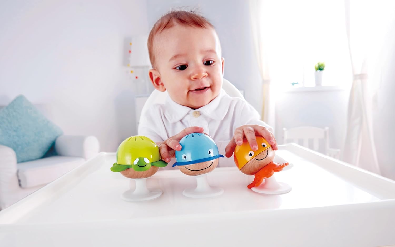 Stay-Put Rattle Set, Multi