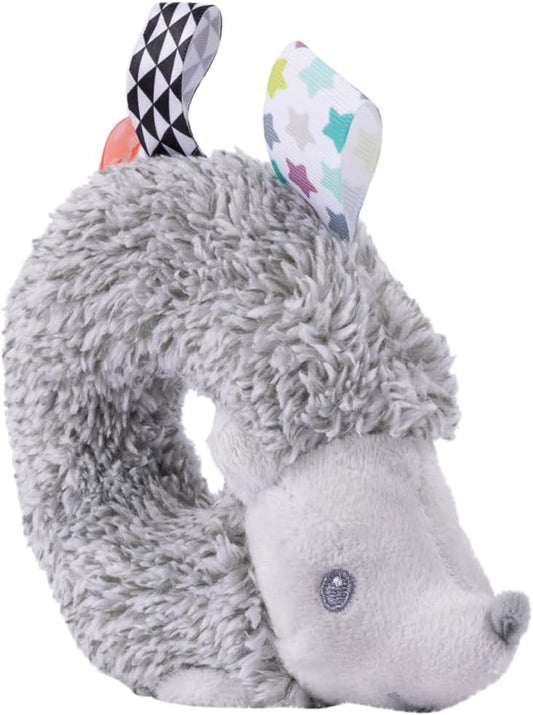 - Baby Infant Toddler - Taggies Rattle - Heather Hedgehog - Sensory Toy 5''