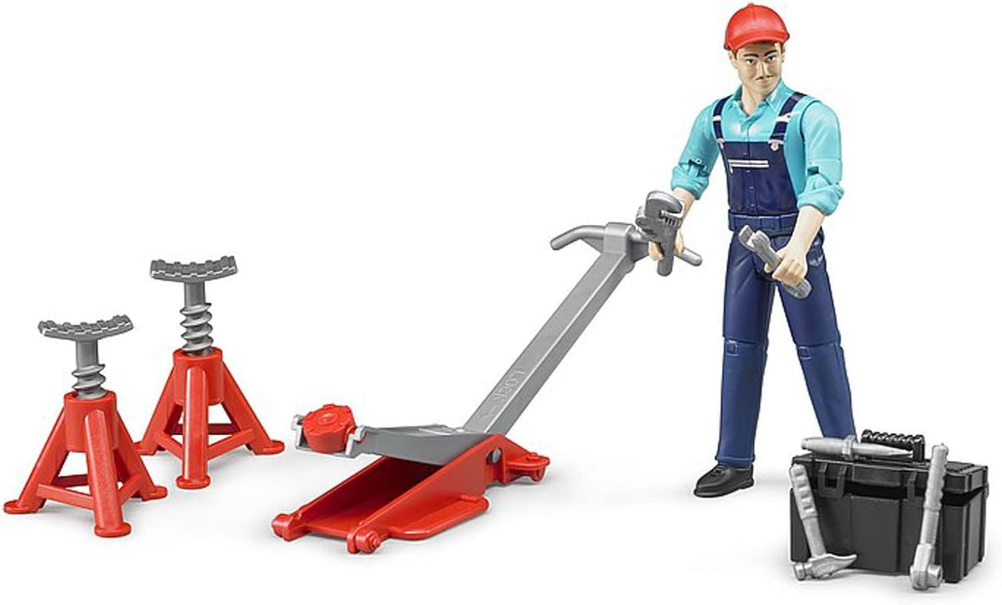 62100 Bworld Man with Repair Shop Accessories Vehicle Playsets