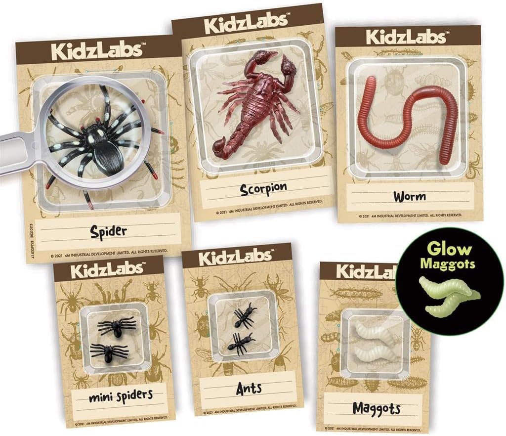 403397 Kidzlabs-Creepy Crawlies Digging Kit, Mixed Colours