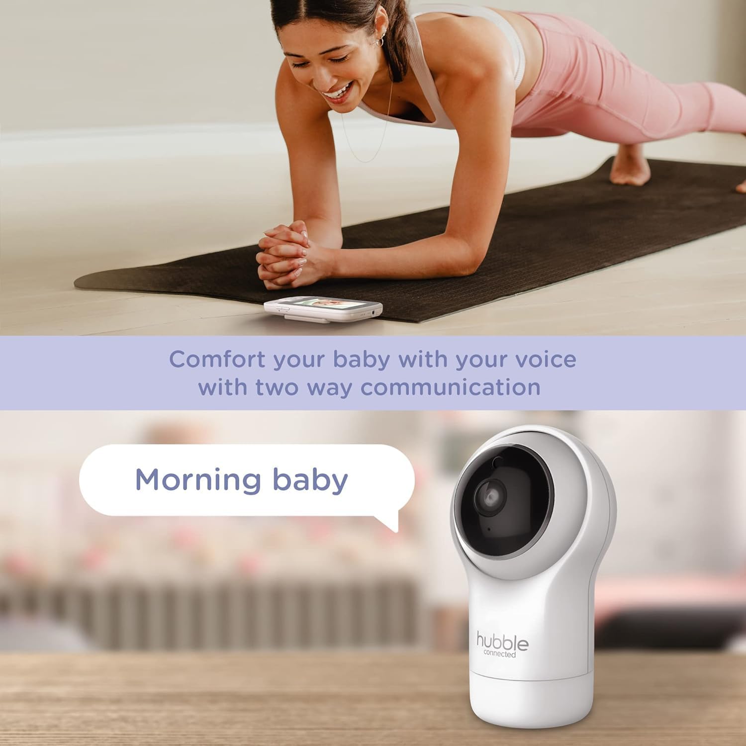 - Nursery View Pro - 5 In. Video Baby Monitor with Pan, Tilt and Zoom - HCNVPRO-CA