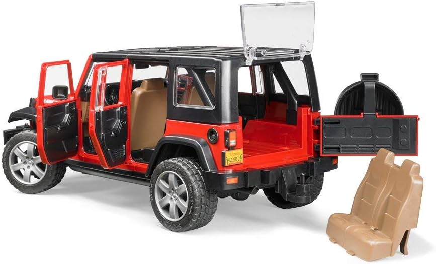 02525 Jeep Wrangler Unlimited Rubicon, Red