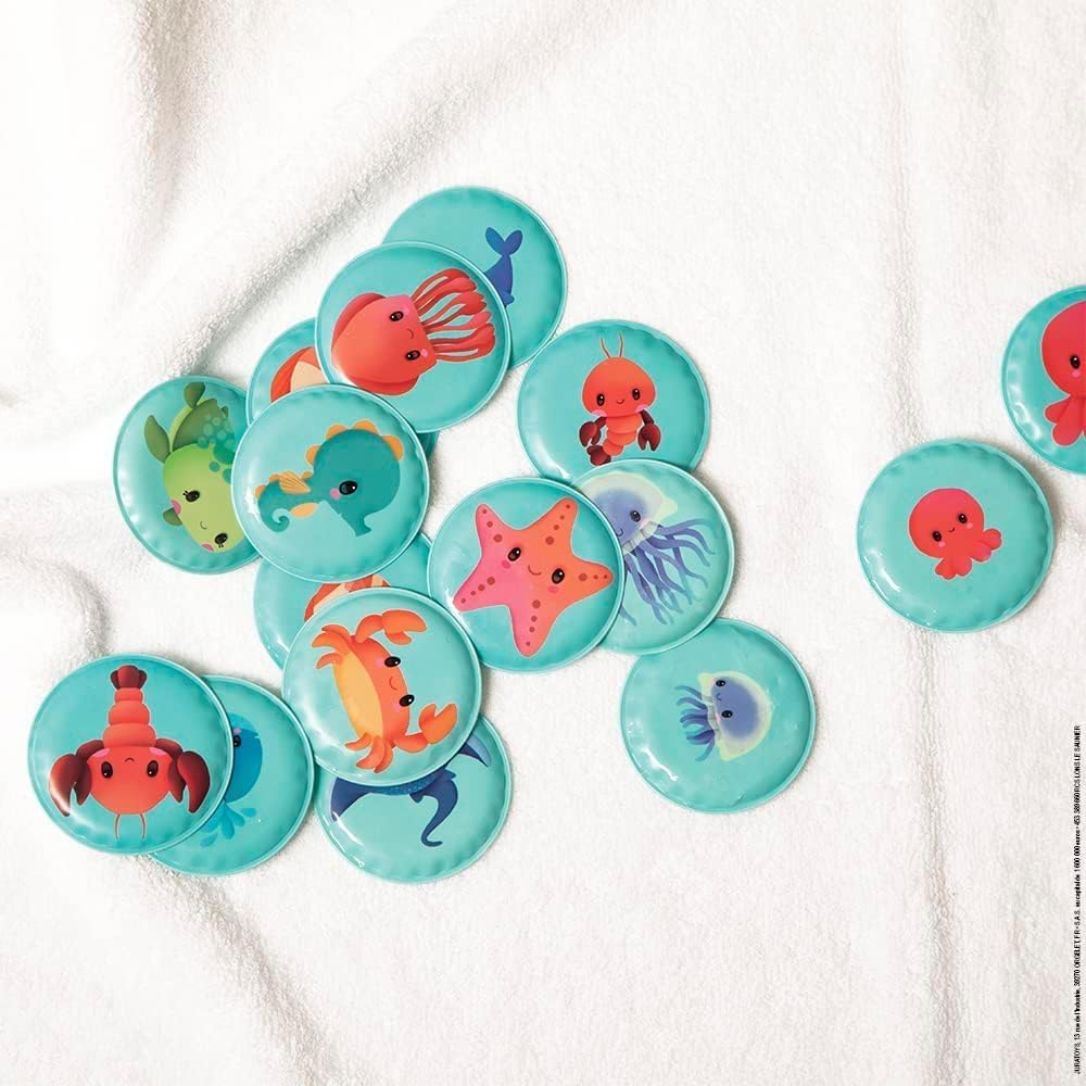 - Memory Game - Baby Animals - Bathtime Toys - Discovery and Early-Development - for Boys and Girls - from 24 Months + - Multilingual - J04723