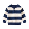 Striped Boys Sweaters Elegant Toddler Kids Pullover Spring Winter Children'S Clothes