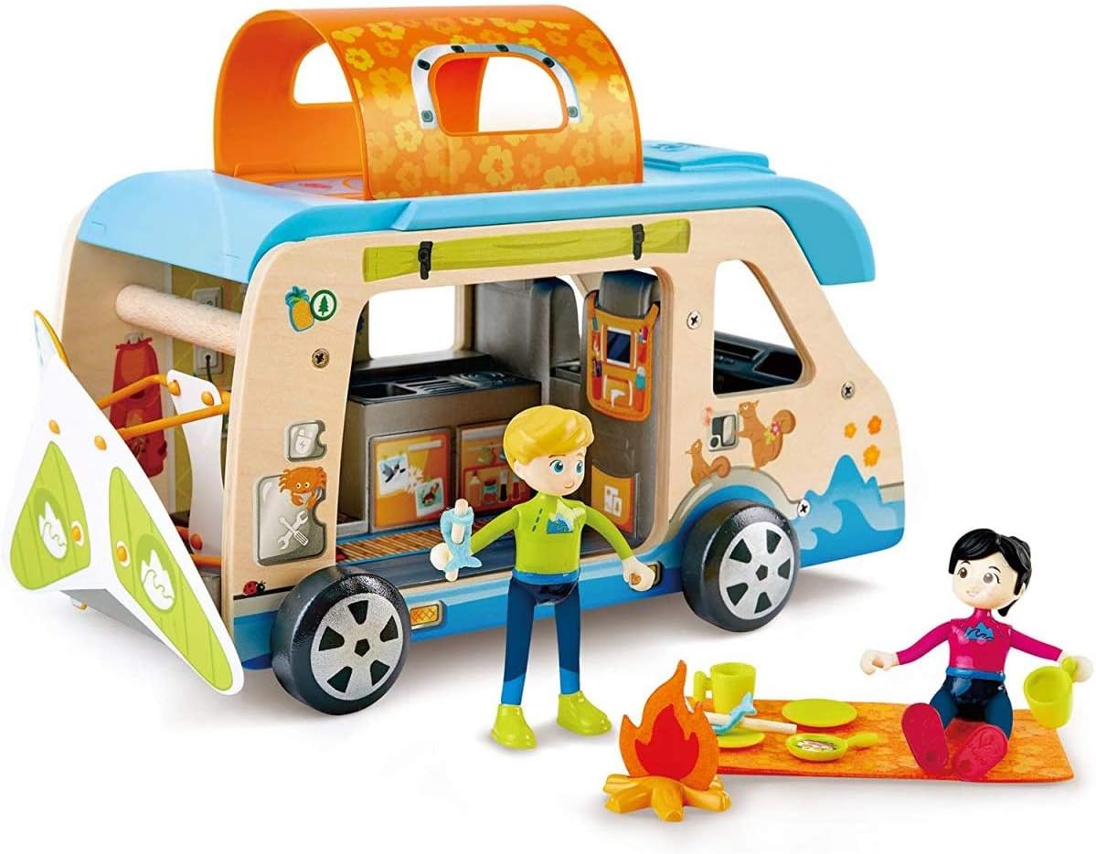 Adventure Van, Pretend Play with Action Figures