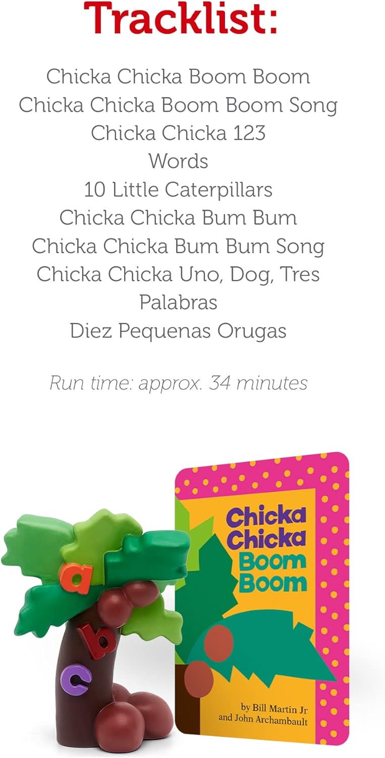 Chicka Chicka Boom Boom and Other Stories Audio Toy Figurine [English/Spanish]