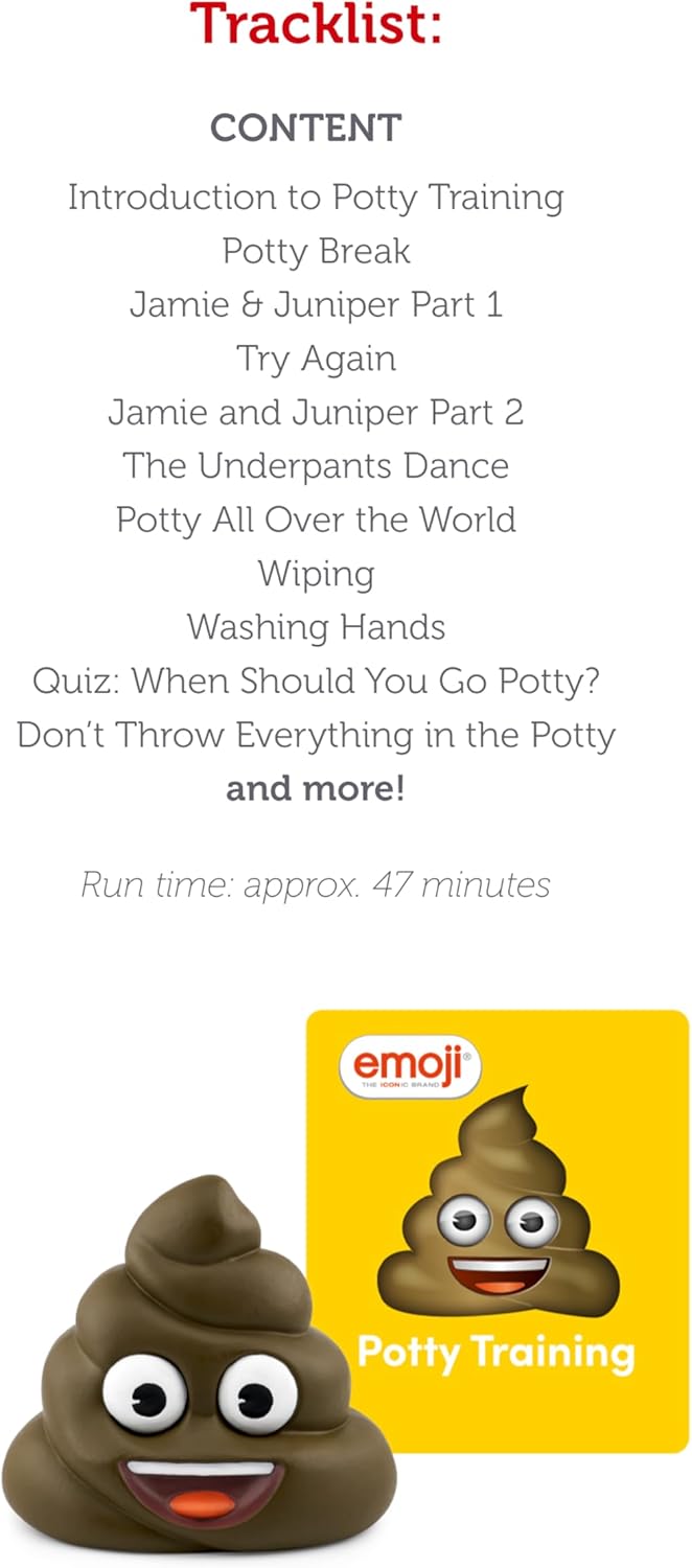 Potty Training Audio Toy Figurine
