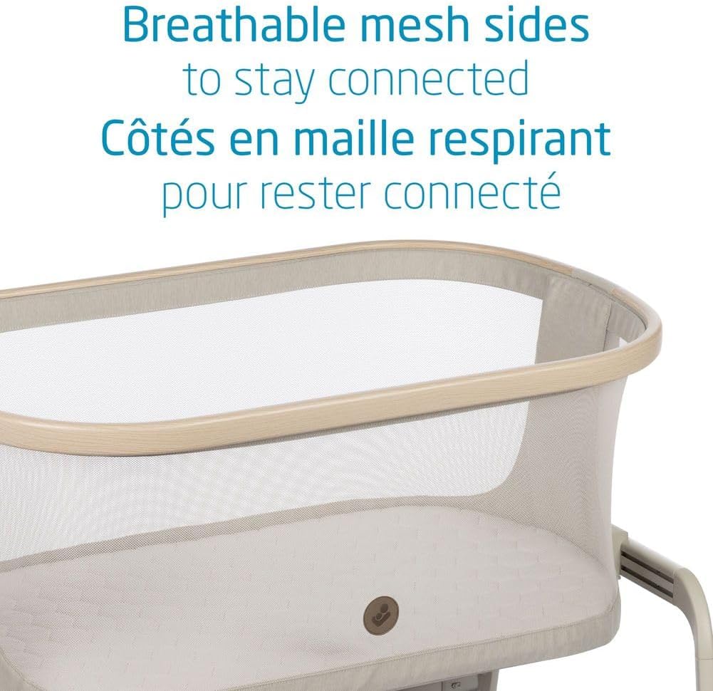 Maxi Cosi Iora Bedside Bassinet - Classic Oat