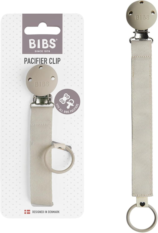 Dummy Clip Tape - Secure Your Baby'S Dummy with a Durable Polyester Ribbon and a Nickel-Free Metal Clip - Compatible with All Dummies