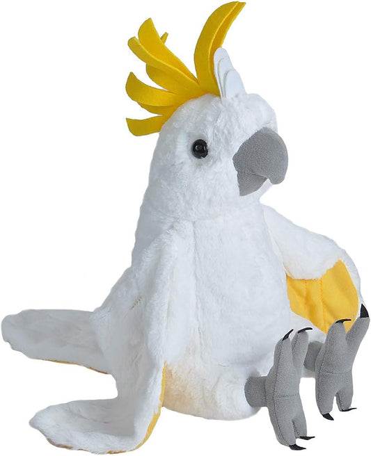 Cuddlekins 12-Inch Sulphur Cockatoo