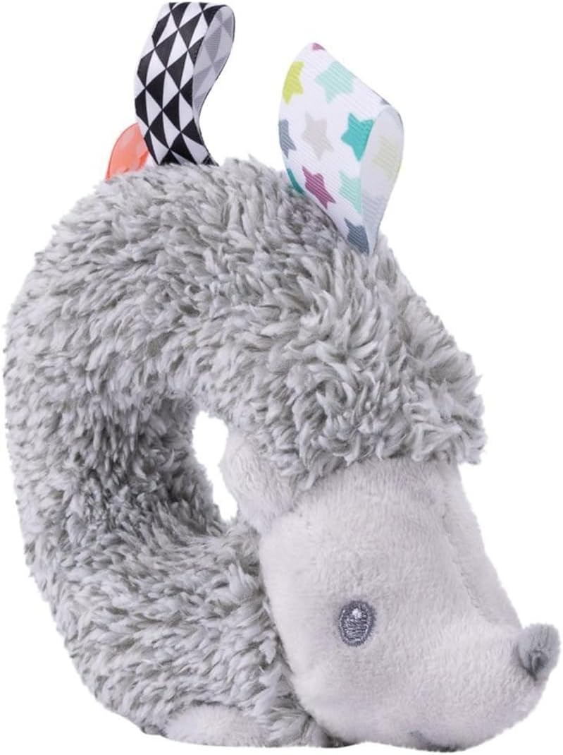 - Baby Infant Toddler - Taggies Rattle - Heather Hedgehog - Sensory Toy 5''