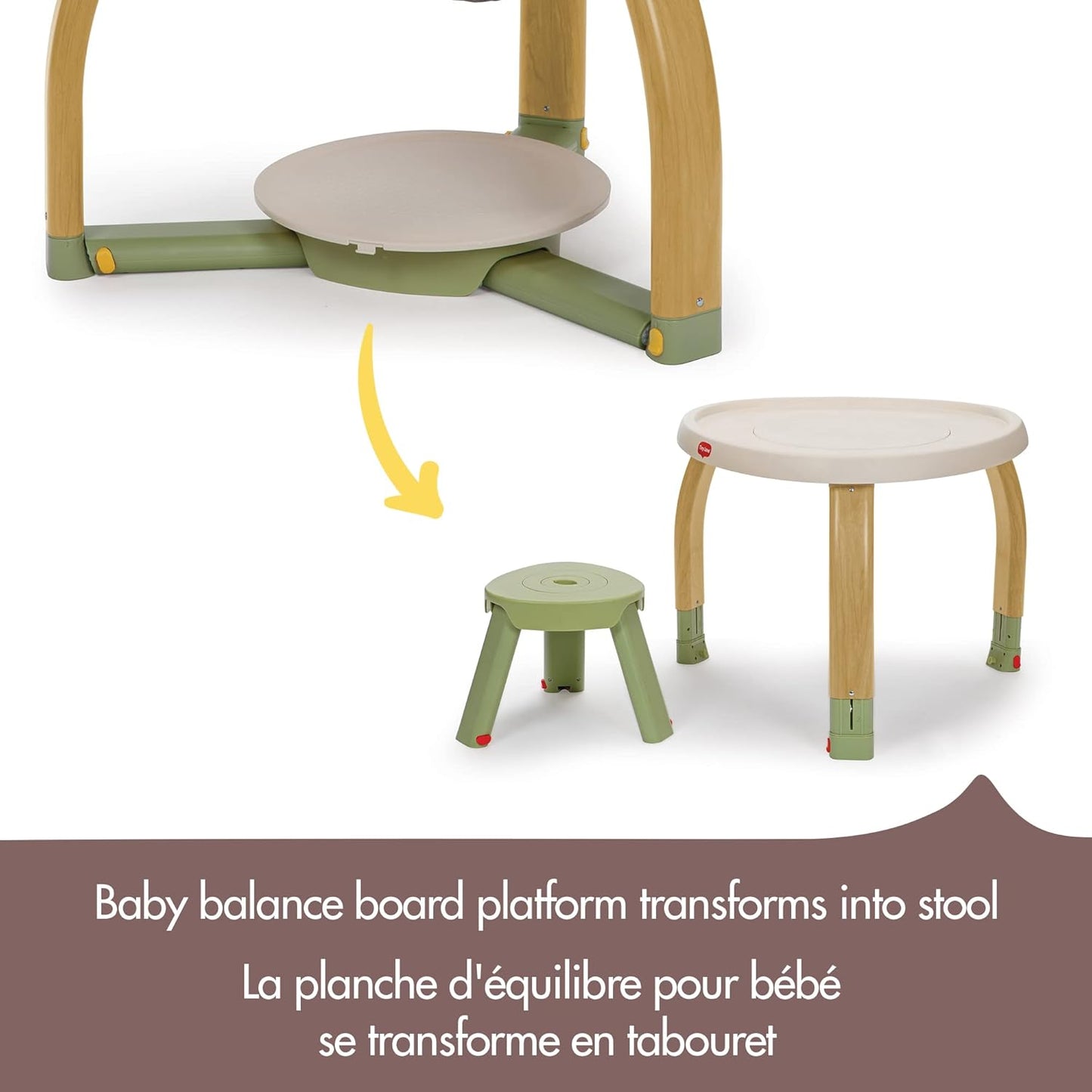 5-In-1 Here I Grow Stationary Activity Center - Boho Chic