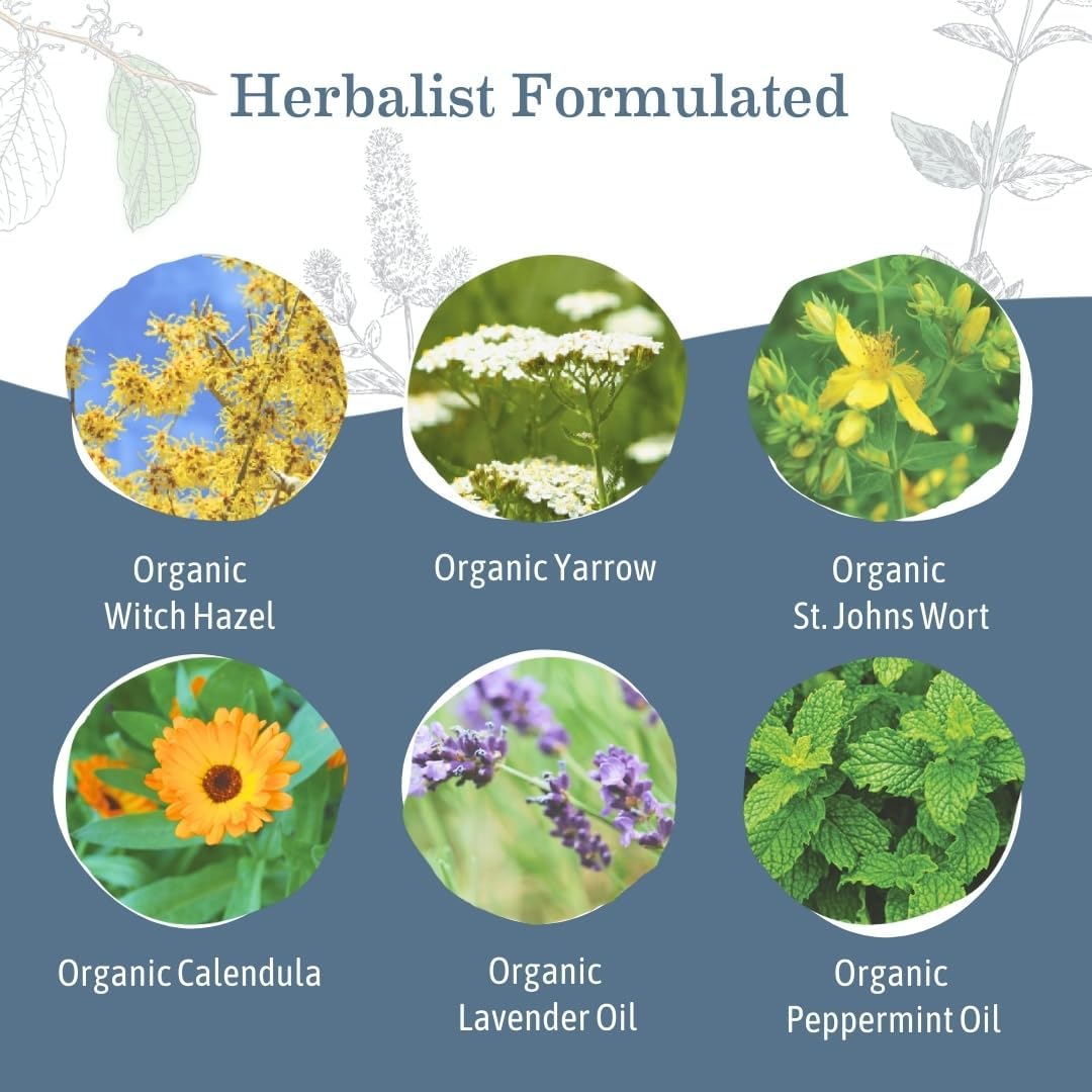 Organic Perineal Balm for Pregnancy and Postpartum, 2-Fluid Ounce