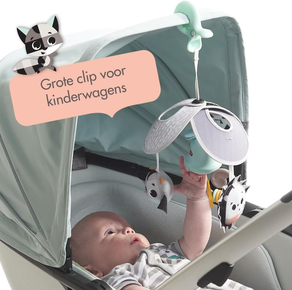 Mini-Mobile Pack & Go , Mobile Nomade Et Compact, Dès La Naissance, Collection Black & White