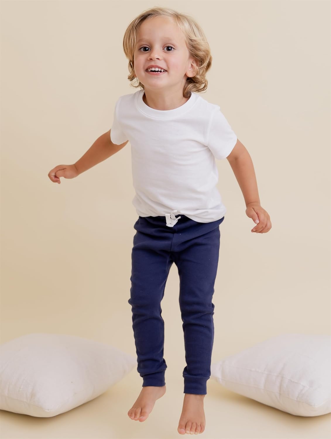 Organic Baby Pant Legging Jogger for Infant, Baby Boy, Baby Girl, Toddler