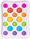 Dimpl Pops, Sensory Fidget Toy with 18 Popping Bubbles for Kids & Adults Ages 3 Years+
