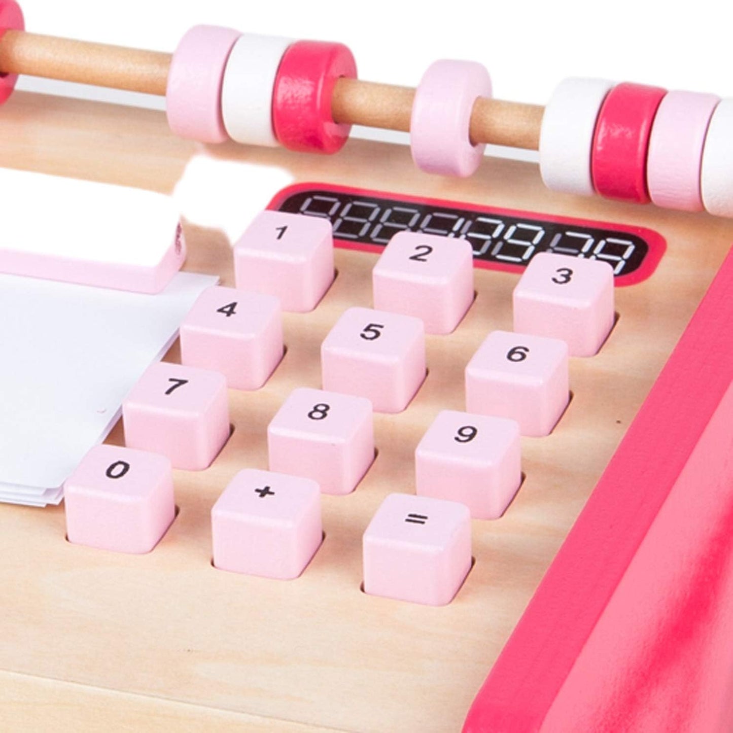 Checkout Wooden Register Pretend & Play Role Play Set with Accessories