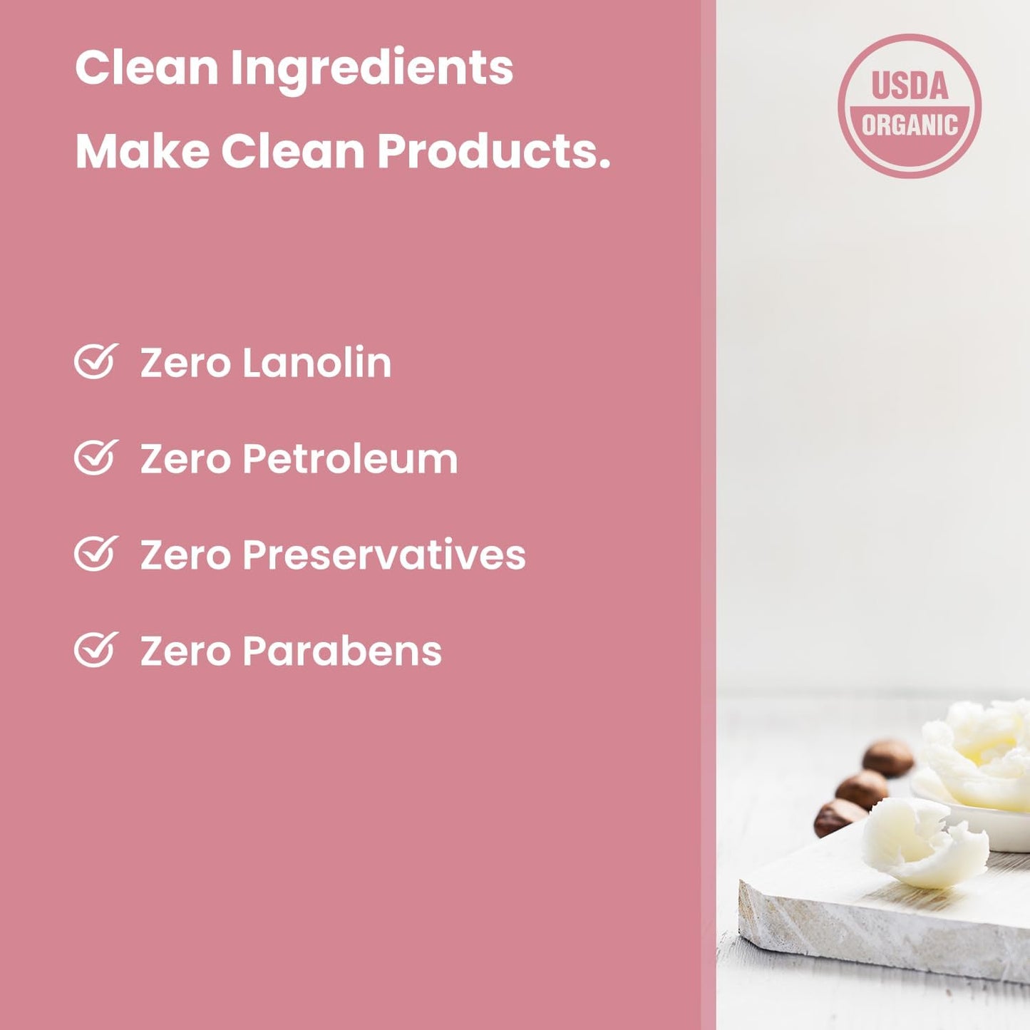 Organic Nipple Cream for Breastfeeding Mothers | Lanolin-Free Nipple Butter, Safe for Nursing Moms & Babies | No Need to Wash Balm for Dry Skin & Breastfeeding Essentials, Made in Canada, 2Oz.