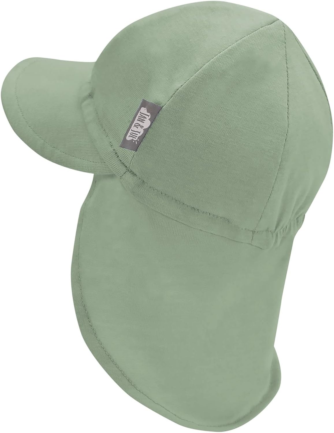 Neck Flap Sun-Hat for Baby Boys Girls, Tie with Strings