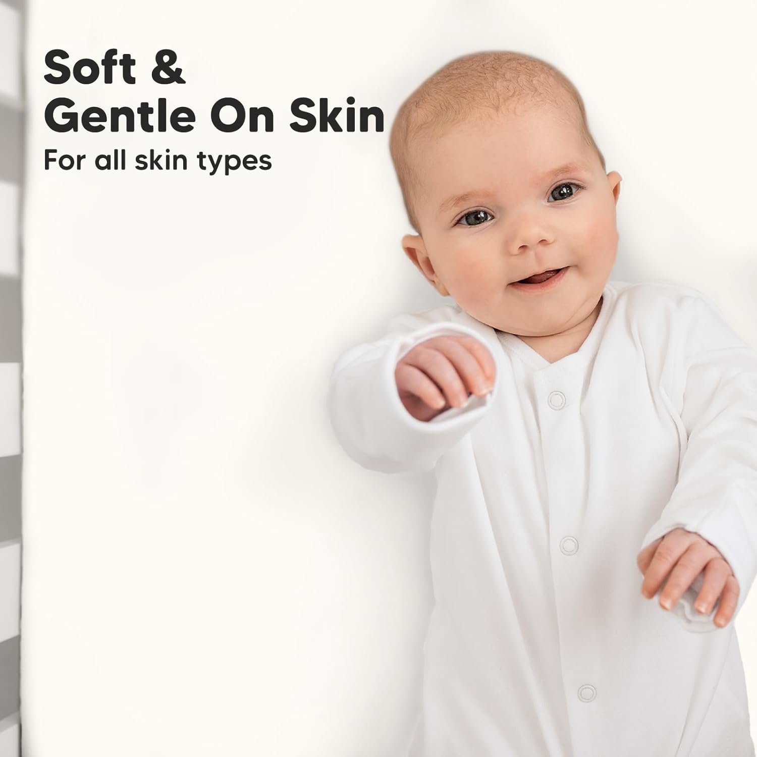 2-Pack Bamboo Viscose Crib Sheets for Boys, Girls - Fitted Crib Sheet, Organic Baby Crib Sheets Neutral,Crib Mattress Sheet, Toddler Bed Sheets,Baby Sheets for Crib,Unisex Crib Fitted Sheet (Khaki)