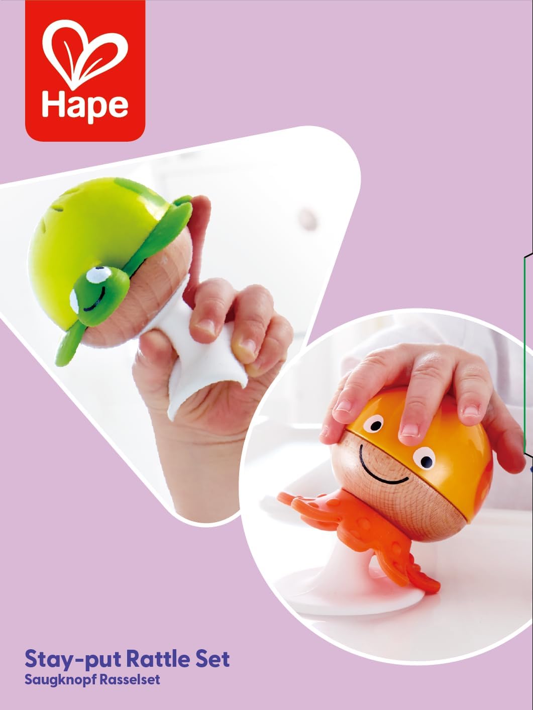 Stay-Put Rattle Set, Multi