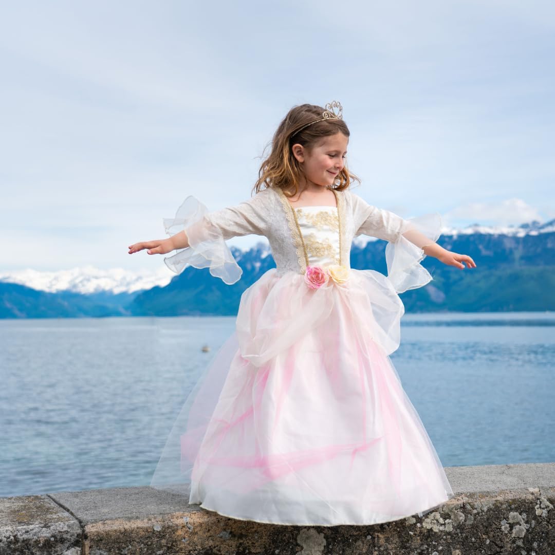31925, Golden Rose Princess Dress, Size 5-6