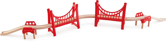 Railway Extended Double Suspension Bridge Train Set