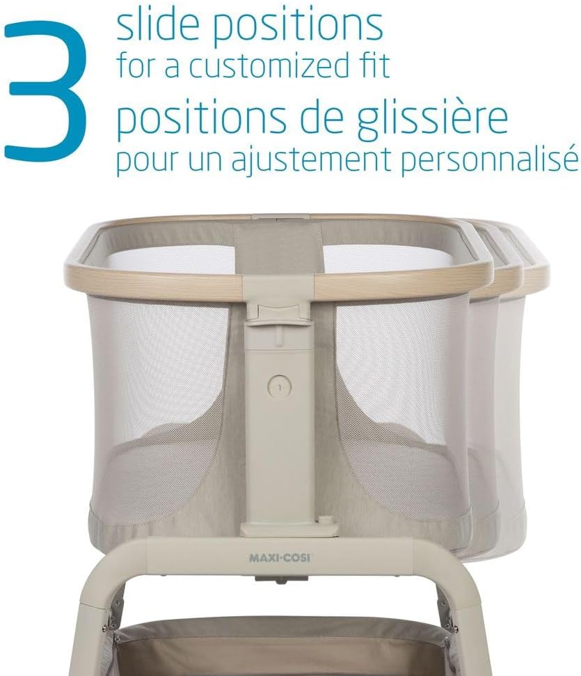 Maxi Cosi Iora Bedside Bassinet - Classic Oat