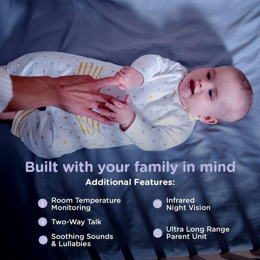 - Nursery View Pro - 5 In. Video Baby Monitor with Pan, Tilt and Zoom - HCNVPRO-CA